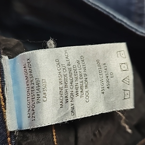 Sam Edelman The Kitten Ladies Jeans, Mid Rise Skinny Sz 26 - Picture 7 of 11